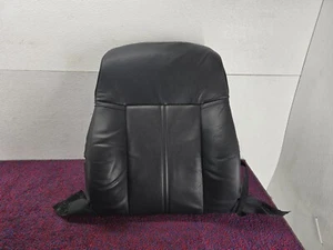 BMW E60 E61 M5 06-10 OEM FRONT RIGHT PASSENGER SIDE SEAT CHAIR UPPER LEATHER PAD - Picture 1 of 9