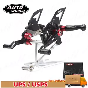 For Kawasaki Z125 Pro 2016-2023 2022 2021 2020 2019 Racing Rearset Footrest Peg - Foto 1 di 14