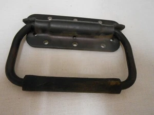 Spring Loaded Handle for Doors etc. 5" X 3'' Heavy Duty Steel Bronze color - Picture 1 of 3