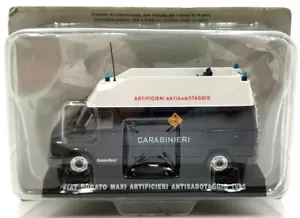 Deagostini Scala 1/43 Diecast 12422F FIAT Ducato Maxi Artificieri Antisabotaggio - Foto 1 di 5
