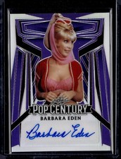 2023 Leaf Pop Century Barbara Eden I Dream of Jeannie Auto #'d/8 Purple