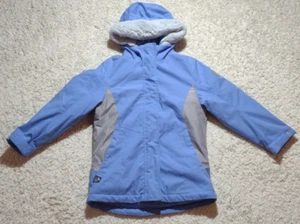 Gerry 3-In-1 Winter Jacket Girl's Size Small 7/8 Sky Blue Hooded *Shell Only* - Picture 1 of 16