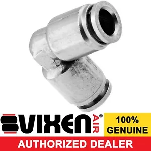 PUSH TO CONNECT/PTC UNION/JOINT ELBOW BRASS FITTING FOR 1/4" OD HOSES VXA8114 - Bild 1 von 2