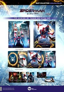 Spider-Man: No Way Home 4K Steelbook Weet Collection #24 voller Slip A2 - Bild 1 von 7