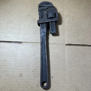 Vintage Proto No. 814 Heavy Duty Steel Pipe Wrench Monkey Plumber 14 Inch USA - Picture 1 of 17