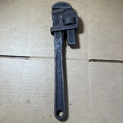 Vintage Proto No. 814 Heavy Duty Steel Pipe Wrench Monkey Plumber 14 Inch USA - Image 1 of 4