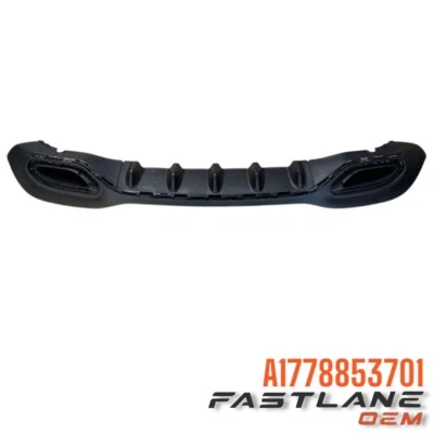 2019-2022 MERCEDES-BENZ A220/A35 AMG LOWER REAR TRIM BUMPER NEW OEM A1778853701 - Image 1 of 4