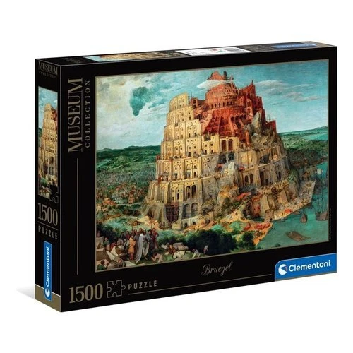 Clementoni Puzzle 1500 pz The Tower Of Babel 10a+ (84,3x59,2cm) MUSEUM - Immagine 1 di 1
