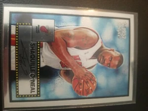 2005-06 Topps 1952 Style Chrome #51 Shaquille O'Neal #496/499 SHAQ HEAT RARO - Foto 1 di 2