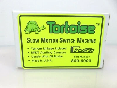 Circuitron #800-6000 Tortoise Switch Machine Slow Motion NIB - Image 1 of 4