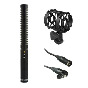 Rode NTG-1 Condenser Shotgun Microphone Kit w/ Shock Mount and Microphone Cable - Picture 1 of 9