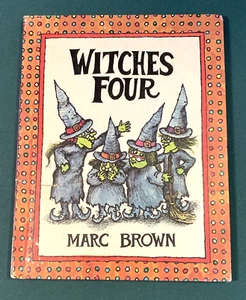 WITCHES FOUR by Marc Brown ~ Vintage c.1980 Hardcover ~ Parents Magazine Press - Picture 1 of 11