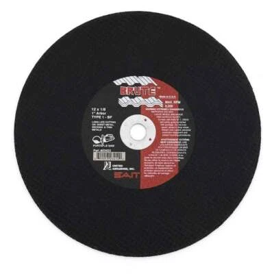 Rodas de corte United Abrasives 23422 12X1/8X20mm serra de metais afiados brutos pacote com 10 - Imagem 1 de 2