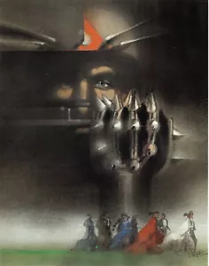 Rollerball -1975 Poster Canvas Movie Film Print A0 A1 A2 A3 A4 A5 A6 Art Wall De - Picture 1 of 11
