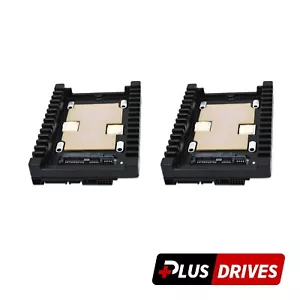 Lot of 2 WD SATA IcePack 2.5in to 3.5in Server Hard Drive Caddy SATA SSD Adapter - Picture 1 of 5