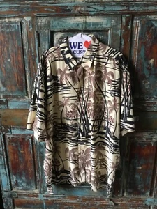 Camisa Kahala Para Hombres Palmeras Hawaianas Aloha talla XL - Imagen 1 de 6