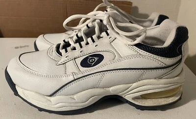 Dunlop Men’s Golf Shoes Size 8 Sneakers Tennis Shoes White - Imagem 1 de 4