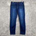 Aeropostale High Waisted Jegging Denim Jeans Women's Size 4 Short Blue Dark Wash