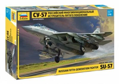 Russian Fifth-Generation Fighter SU-57 4824 Zvezda 1:48 New!