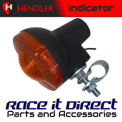 Indicador para Yamaha DT 400 (MX) 1977-1978 Hendler delantero izquierdo Foto 1 de 4