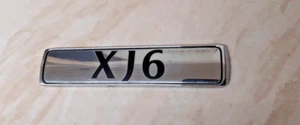 Jaguar XJ X350 XJ6 2003-2007 "XJ6" BOOT BADGE - Picture 1 of 2