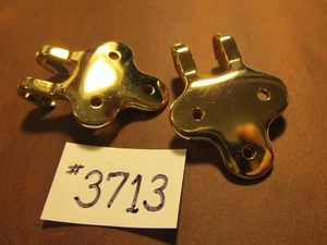 # 3713 POLISHED GOLD PL RIFLE SLING HOOK strap hook rifle NEW ! tempered Brass - Picture 1 of 8