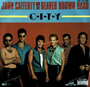 John Cafferty And The Beaver Brown Band - C-I-T-Y 7in 1985 (VG+/VG+) ' - Picture 1 of 1