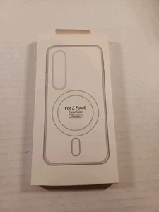Funda para Samsung Galaxy Z Plegable 6 MagSafe Transparente Antigolpes Cubierta Rígida - Imagen 1 de 4