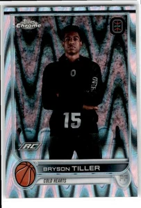 2023-24 Refractor Bryson Tiller Rookie Cold Hearts #61 - Imagen 1 de 2
