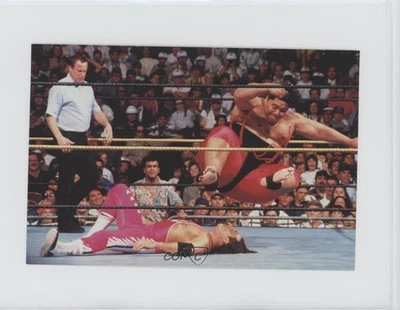 1999 Comic Images WWF WrestleMania Live! Bret Hart Hit Man vs Yokozuna #14 - Image 1 of 2