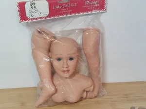 Fibre Craft Lady Doll Kit for 23" Doll 6 Piece Hard Plastic Form 29776R NEW - Picture 1 of 7