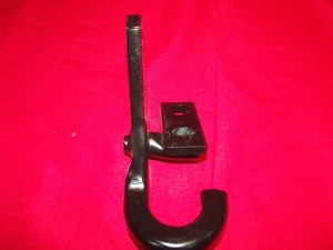2021-2025 Jeep Wrangler JL Rear Bumper Tow Hook Black 68268971AA OEM - Picture 1 of 4