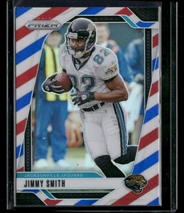 Panini Prizm #135 Jimmy Smith 2024 rojo blanco y azul Jacksonville Jaguars - Imagen 1 de 2