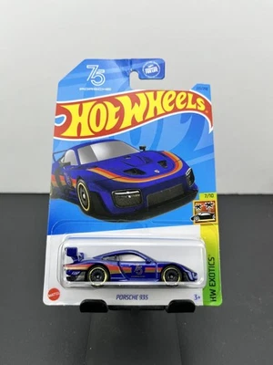 Hot Wheels 2023 Mainline HW Exotics Porsche 935 синий No223 - Изображение 1 из 4