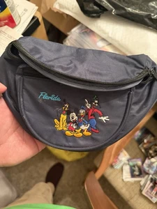 Disney World Florida Bauchtasche Mickey Mouse Gürteltasche Vintage Original Goofy Vintage - Bild 1 von 7