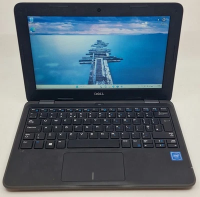 Dell Latitude 3190  11.6" Windows 11 Laptop. 128gb SSD, 4gb RAM, Webcam - Image 1 of 4