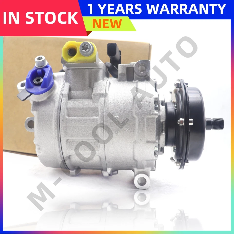 Compresor de aire acondicionado 7SE17C 7SEU17C para Volkswagen Transporter Touareg 2.5 3.0 5.0 Foto 1 de 3