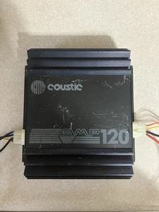 Amplificatore auto d'epoca Old School Coustic AMP120 - completamente testato suona benissimo! - Foto 1 di 6