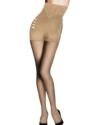 Mini tónico modelador corporal sexy calcetería modelador Maidenform para mujer, negro, grande Foto 1 de 2