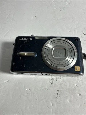 Panasonic Lumix DMC-FX07 Red 7.2MP Digital Camera Leica Lens Image (3) - Image 1 of 4
