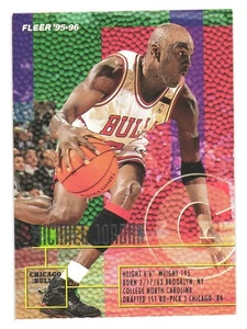 1995-96 Fleer NBA Basketball Chicago Bulls Michael Jordan - Bild 1 von 2