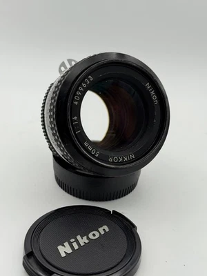 Lente de montaje Nikon 50 mm f1,4 Ai-S F 633 Foto 1 de 4