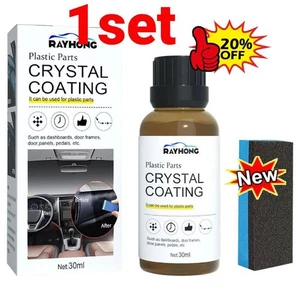 1* Crystal Coating Plastic Restorer Car Polish and Repair Coating Car Cl e a n - Picture 1 of 9