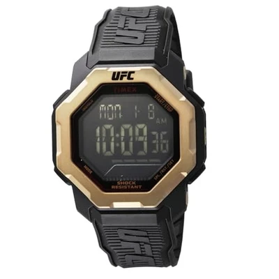 TIMEX UFC Knockout Digital Quartz Watch, 10 ATM Water Resistant, Acrylic, 49.5mm - image 1 of 4
