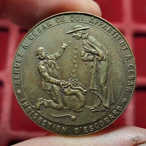 #110-24 ~ Medaille - Gebt Caesar zurück, was Caesar gehört - 13g - Bild 1 von 2