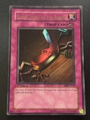 Seven Tools of the Bandit MRD-E129 Ultra Rare 1st Edition Light Play+ Yugioh - Image 1 of 2