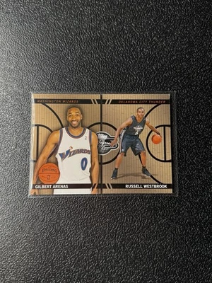 2008-09 Topps Co-Signers - Changing Faces Russell Westbrook, Gilbert Arenas... - Image 1 of 2