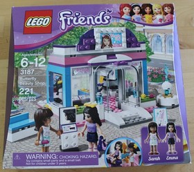 NEW/SEALED/SHELF WEAR LEGO FRIENDS Butterfly Beauty Shop 3187