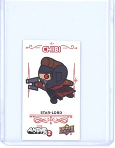 2023 STAR-LORD UPPER DECK MARVEL ANIME VOL. 2 CHIBI #25 MINI 1:72 PACKS SP - Picture 1 of 2