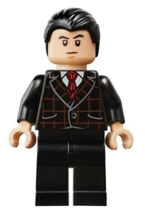 NEW LEGO Bruce Wayne Minifigure Black Suit Batman DC Comic 76122 sh0596 - Picture 1 of 1